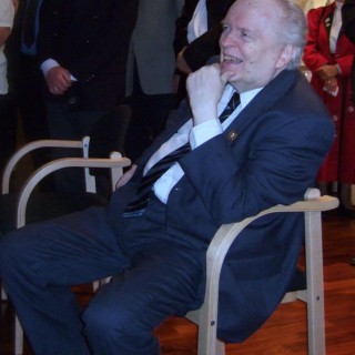 Knut Bøckman på sin 75-årsdag
