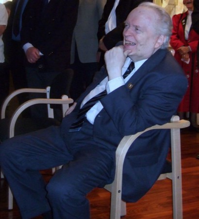 Knut Bøckman på sin 75-årsdag